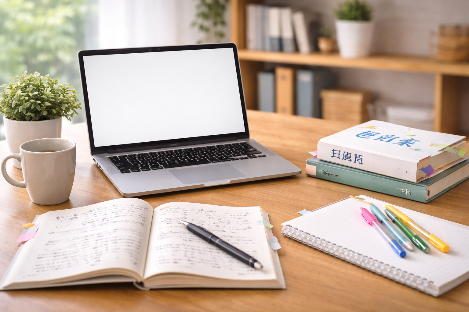 日本語オンライン教室の風景写真